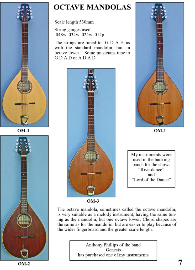 OCTAVE MANDOLAS Paul Hathway